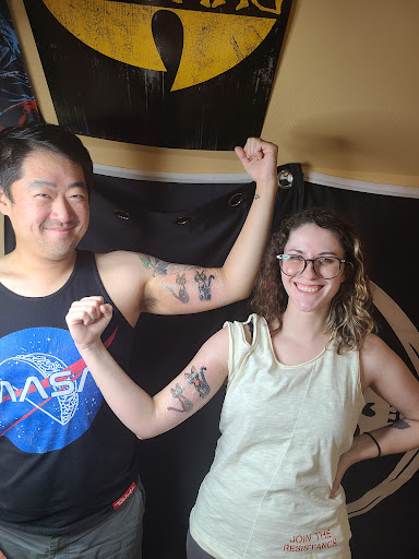 Explore small warrior tattoo ideas, creative tattoo ideas in Renton, available at Sacred Soul Tattoo