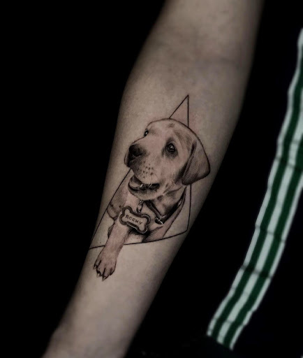 Explore women's hip tattoo ideas, creative tattoo ideas in Corona, available at Crop Circles Tattoo Studio