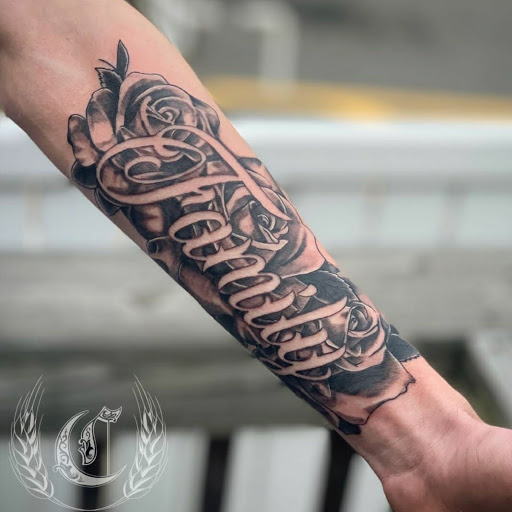 Explore trippy mushroom tattoo ideas, creative tattoo ideas in Mooresville, available at Anythings Possible