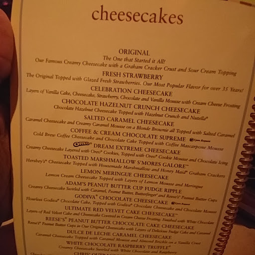 Restaurant «The Cheesecake Factory», reviews and photos, 1700 Willowbrook Blvd, Wayne, NJ 07470, USA