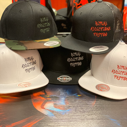 Explore tattoo ideas religious sleeves, creative tattoo ideas in Glendale, available at Ritual Addictions Tattoo and Piercing