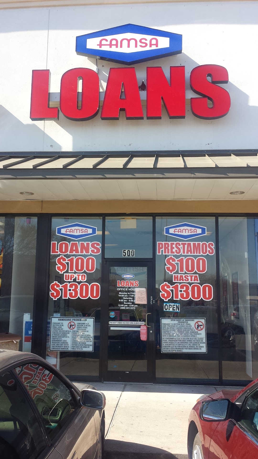 Famsa Loans