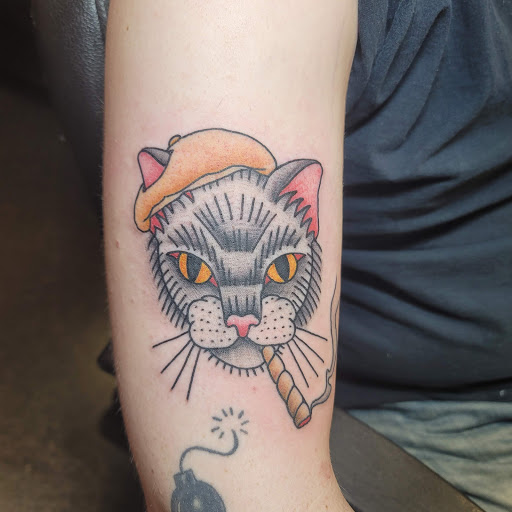 Explore brother tattoos ideas, creative tattoo ideas in Easley, available at Peach Pit Tattoo