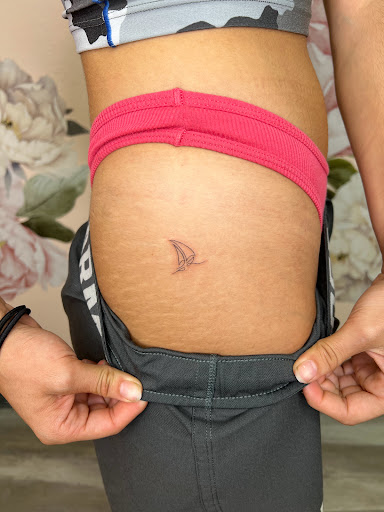 Explore brother and sister matching tattoo ideas, creative tattoo ideas in San Diego, available at Adour Beauty & Ink