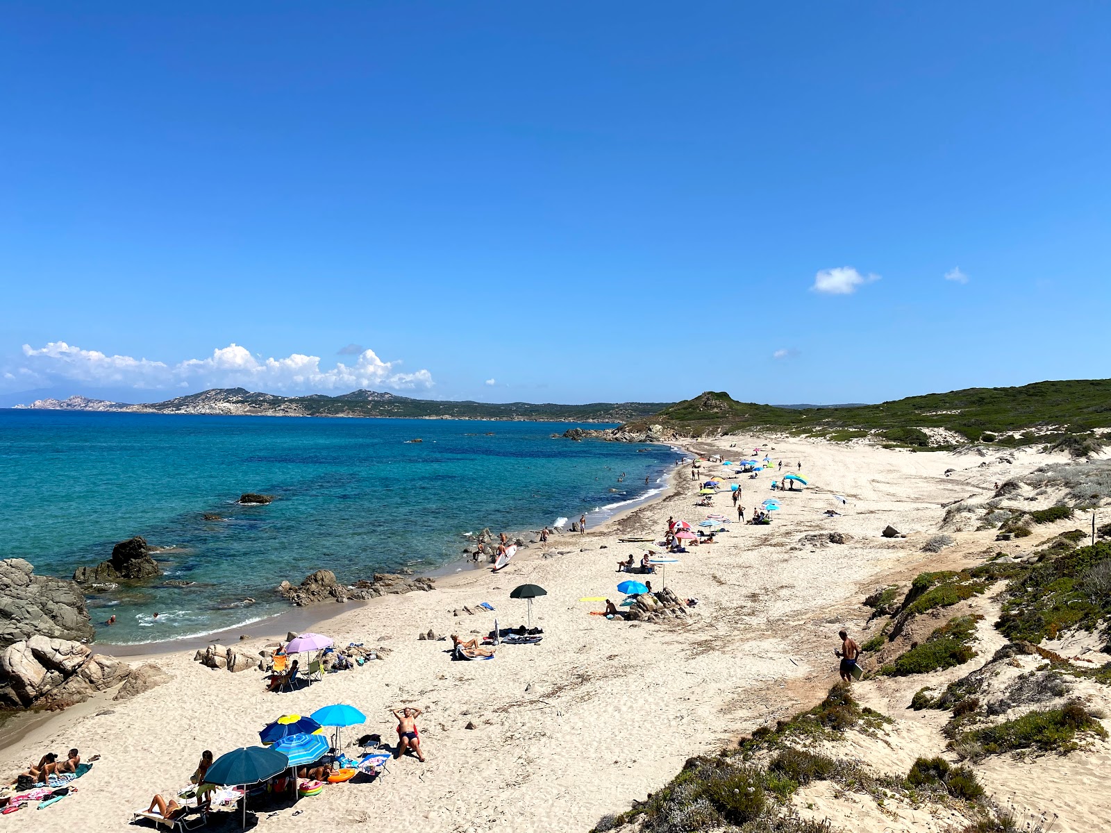 Foto di Spiaggia Rena Di Matteu con baia media