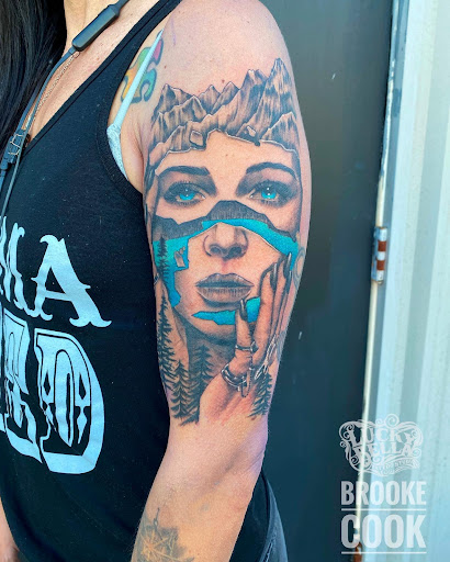 Explore phantom of the opera tattoo ideas, creative tattoo ideas in Maumelle, available at Lucky Bella Tattoos