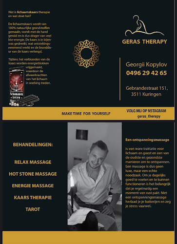 Beoordelingen van Geras therapy in Hasselt - Massagetherapeut