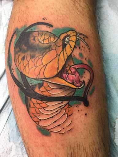 Explore route 66 tattoo ideas, creative tattoo ideas in Keyport, available at Taboo Tattoos