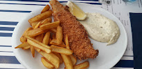 Fish and chips du Restaurant de fruits de mer La Criée du Tomahawk à Saint-Vaast-la-Hougue - n°8