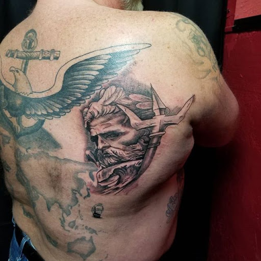 Explore church tattoo ideas, creative tattoo ideas in Rowlett, available at Fresh Image Tattoo Studios