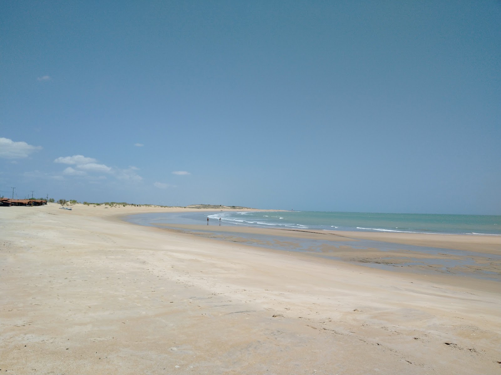 Foto von Strand von Galinhos mit beiger sand Oberfläche