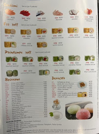 Restaurant japonais He's Sushi à Dunkerque - menu / carte