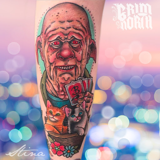 Explore tattoos for men ideas, creative tattoo ideas in Portsmouth, available at Grim North Tattoo and Piercing