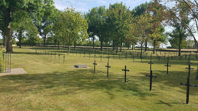 Cimetière militaire allemand de Fricourt à Fricourt