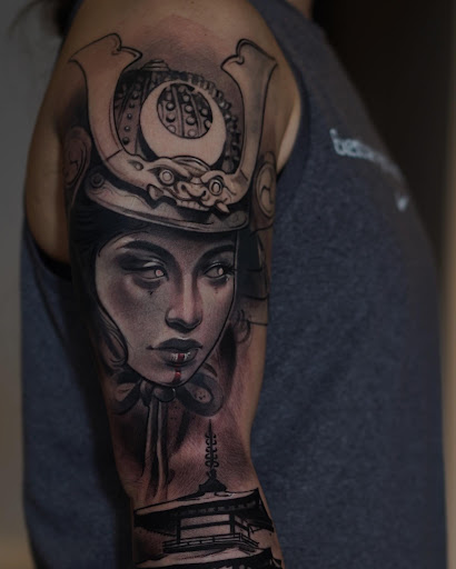 Explore double heart tattoo ideas, creative tattoo ideas in La Jolla, available at Bay Ink Tattoo & Piercing