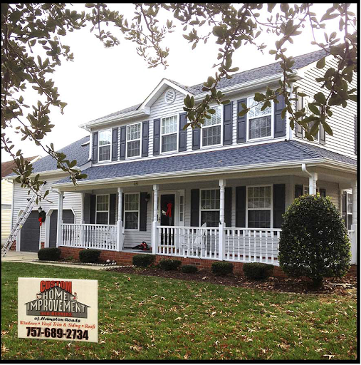 Roofing Contractor «Custom Home Improvement & Repairs of Hampton Roads», reviews and photos, 610 Thimble Shoals Blvd #301d, Newport News, VA 23608, USA