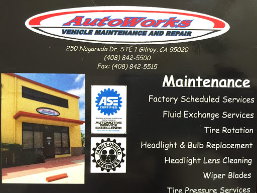 Auto Repair Shop «Gilroy AutoWorks», reviews and photos, 250 Nagareda Dr #1, Gilroy, CA 95020, USA