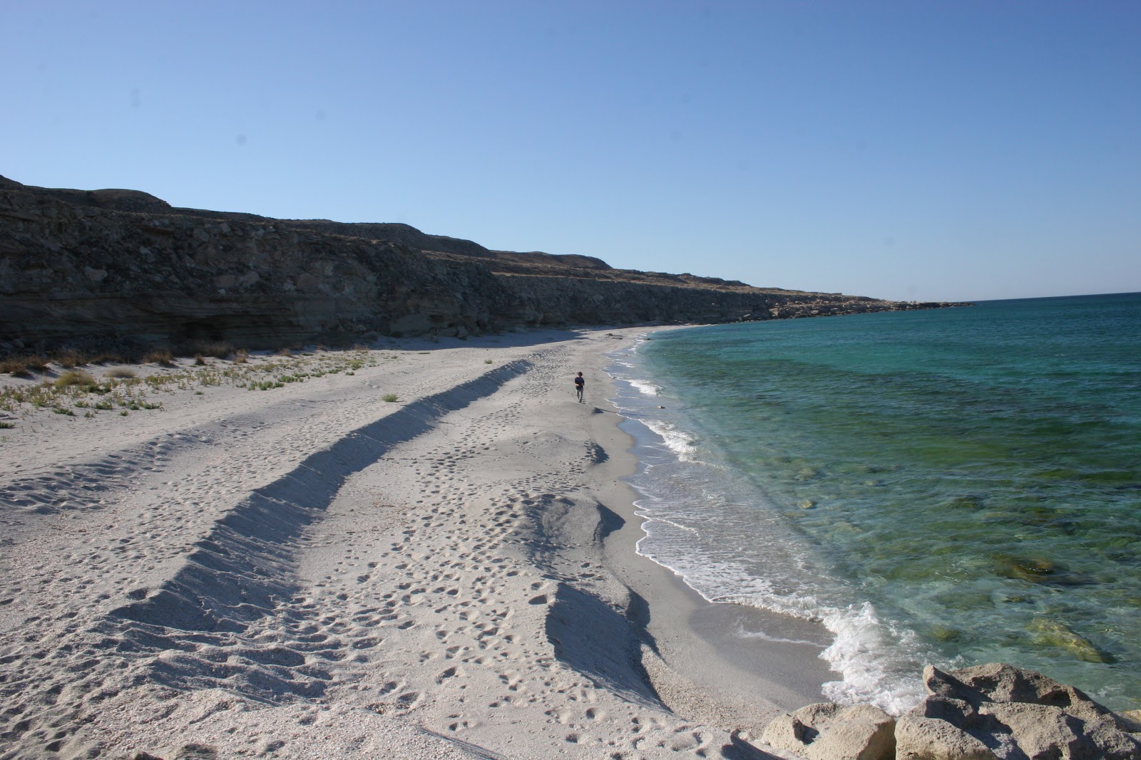 Foto van Shell Beach met direct strand