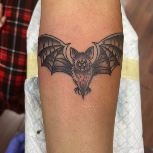 Explore tattoo on shoulder ideas, creative tattoo ideas in Laredo, available at Horikawa Tattoo & Piercing Studios