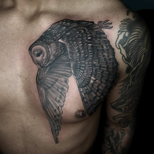 Explore gap filler tattoo filler ideas for a woman, creative tattoo ideas in Calhoun, available at A Sailors Grave Tattoo Parlor