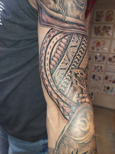 Explore beagle tattoo ideas, creative tattoo ideas in Odessa, available at Little Dragon Tattoos Studio