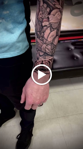 Explore mask tattoo ideas, creative tattoo ideas in Feasterville Trevose, available at Tattoo Galaxy (Feasterville) Piercing & Custom tattoos