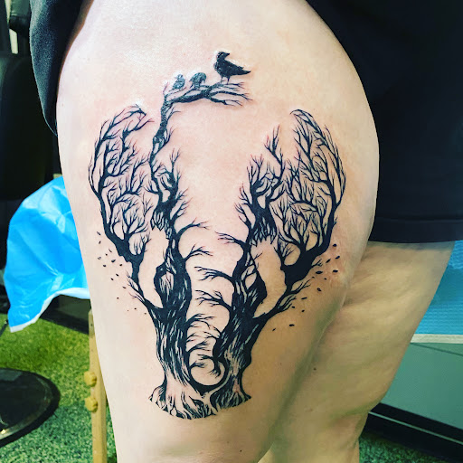 Explore aries tattoo ideas for men, creative tattoo ideas in Ronkonkoma, available at Ink Buster Tattoo