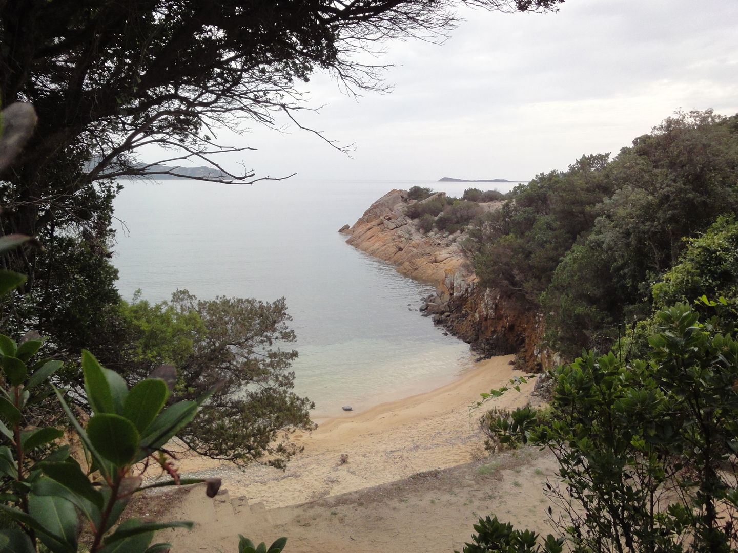 Foto de Punta Molara beach con micro cala