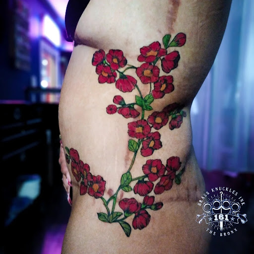 Explore tattoo ideas for guys on chest, creative tattoo ideas in Bronx, available at Brass Knuckles Ink Tattoo Studio