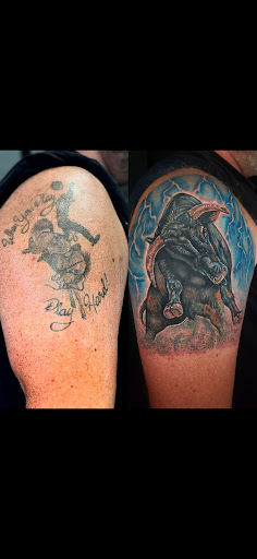 Explore aristocats tattoo ideas, creative tattoo ideas in Titusville, available at Space Coast Ink Tattoo Studio