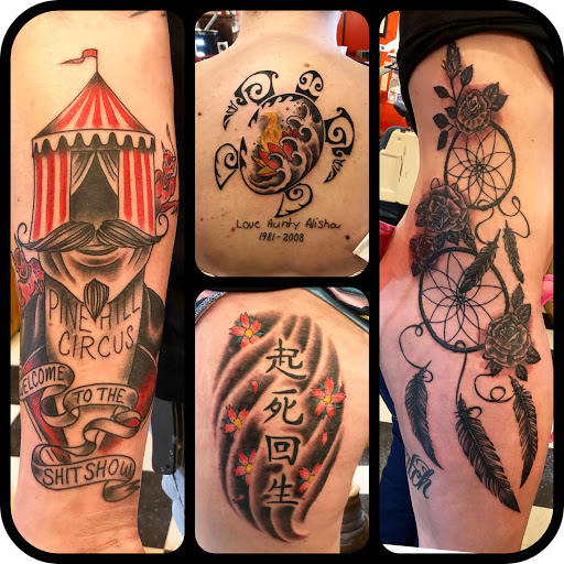 Explore ireland tattoo ideas, creative tattoo ideas in Black River Falls, available at Black River Tattoo