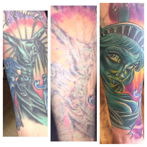 Explore dog name tattoo ideas, creative tattoo ideas in Northampton, available at Removery Tattoo Removal & Fading