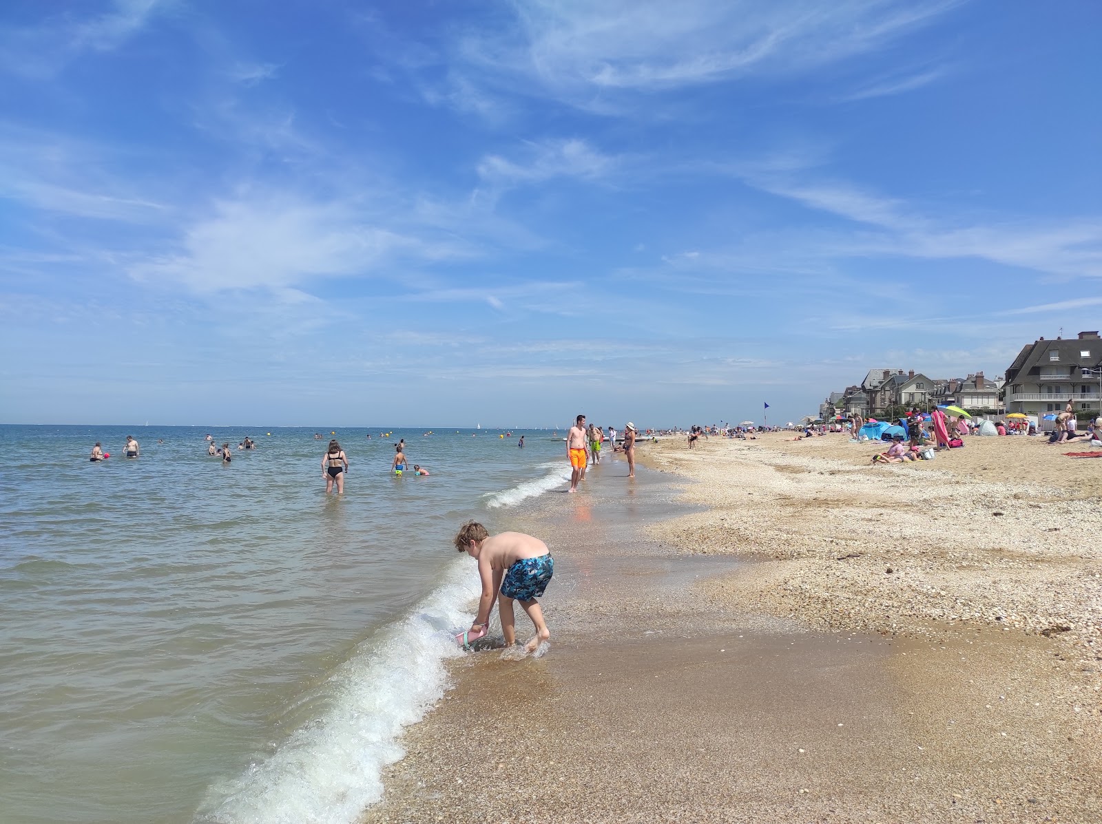 Foto di Spiaggia di Houlgate e l'insediamento
