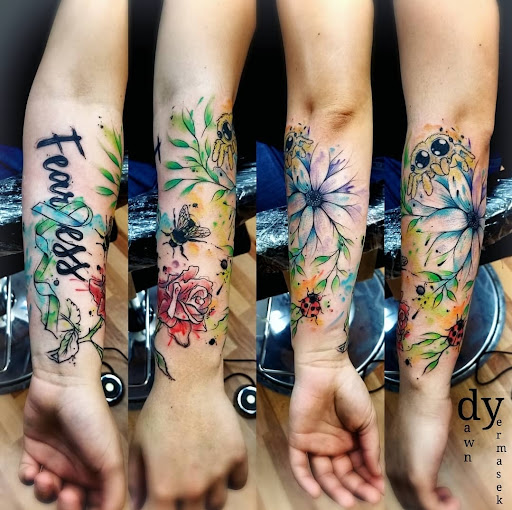 Explore stay humble tattoo ideas, creative tattoo ideas in Benton, available at Spectrum Tattoo