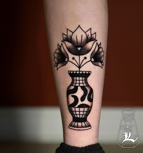 Explore angry tattoo ideas, creative tattoo ideas in Nashville, available at RedBird Tattoo