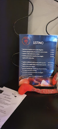Menu du Enoteca Numero 5 à Osoppo