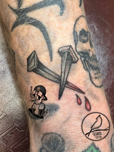 Explore post malone tattoo ideas, creative tattoo ideas in Nashville, available at RedBird Tattoo