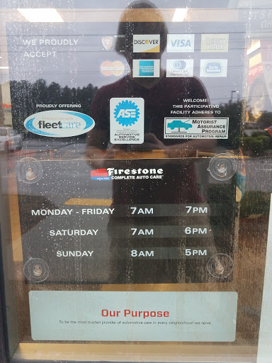 Tire Shop «Firestone Complete Auto Care», reviews and photos, 156 Middle Ridge Ave, Conway, SC 29526, USA