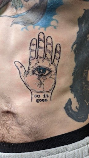 Explore the office tattoo ideas, creative tattoo ideas in Rochester, available at Axe of Kindness Tattoo