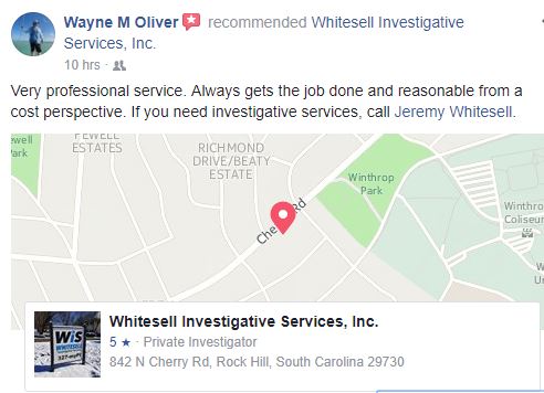 Private Investigator «Whitesell Investigative Services», reviews and photos