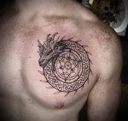 Explore charlotte tattoo ideas, creative tattoo ideas in Southampton, available at Le Uke Tattoo Studio