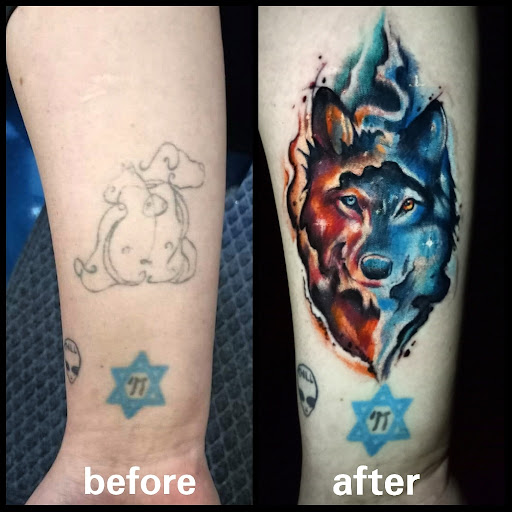 Explore religious tattoo idea, creative tattoo ideas in Buford, available at Inked Arts Tattoo Studio