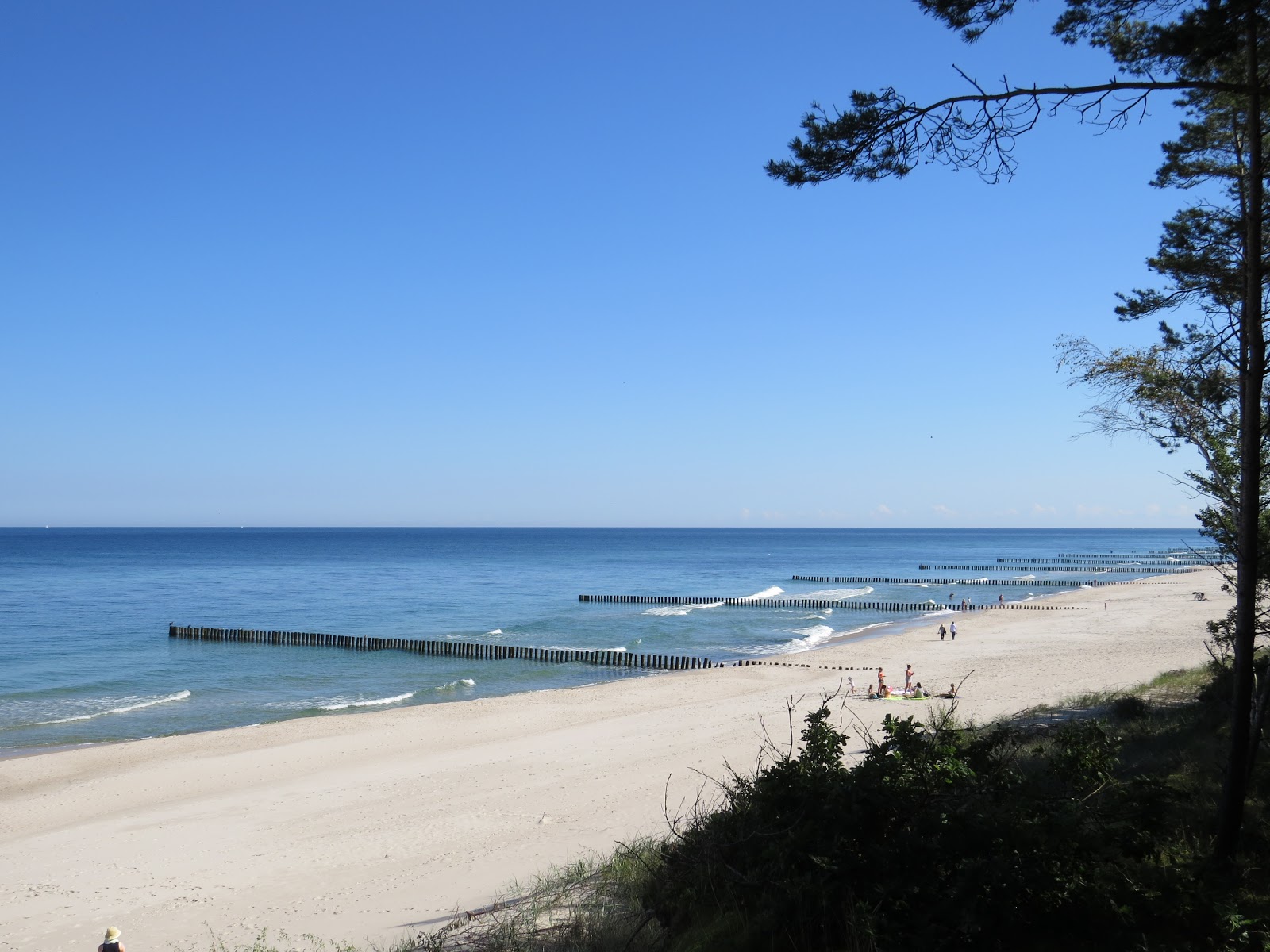 Foto av Chalupy Naturist beach med turkos rent vatten yta