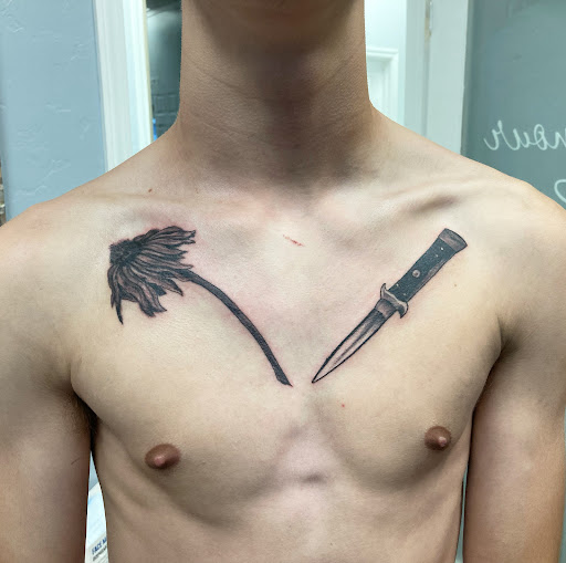 Explore head tattoo ideas for guys, creative tattoo ideas in Cottonwood, available at AwakenInk Body Arts