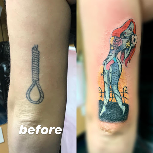 Explore lamb tattoo ideas, creative tattoo ideas in Roanoke, available at Saint Cecilias Art Studio