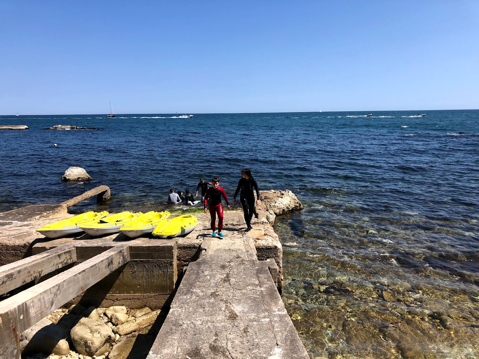 Spiaggia della Grotta Azzurra'in fotoğrafı biraz temiz temizlik seviyesi ile