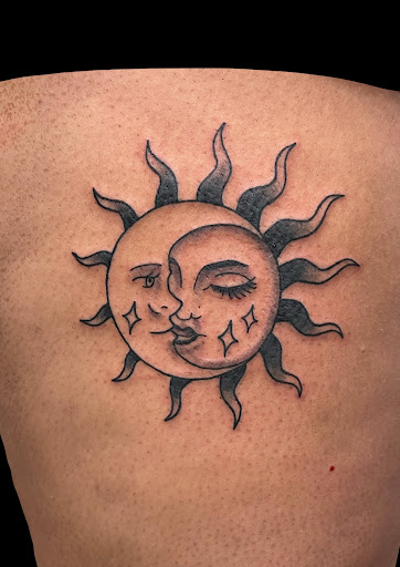 Explore gamble tattoo ideas, creative tattoo ideas in Mount Clemens, available at Hand & Heart Tattoo
