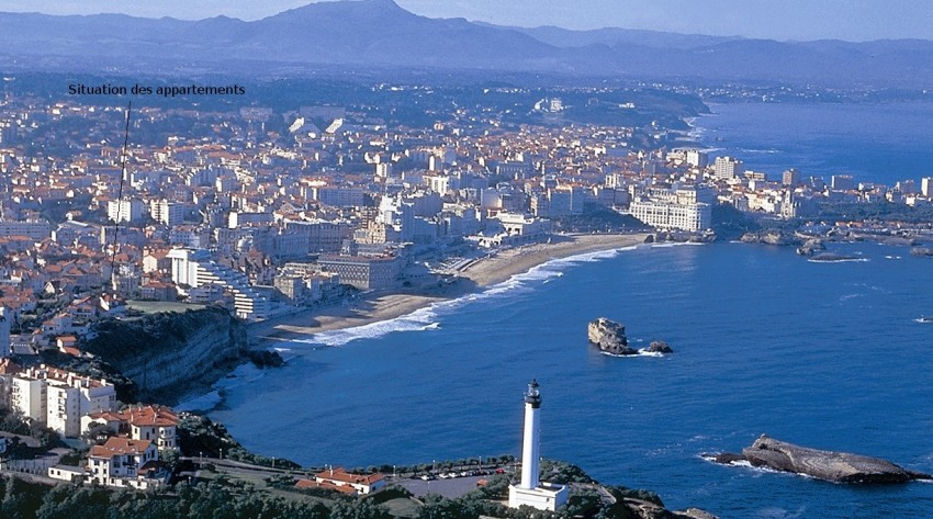 Le Miramar studio et la Grande plage f2 à Biarritz