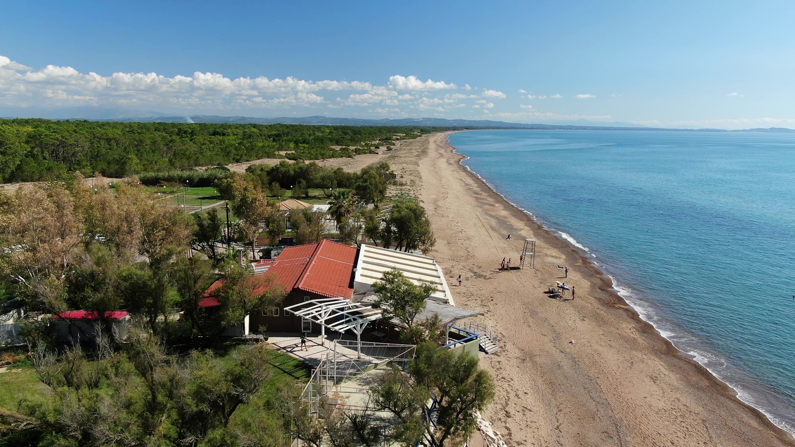 Foto von Vartholomio beach befindet sich in natürlicher umgebung