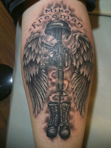 Explore santa tattoo ideas, creative tattoo ideas in Martinsburg, available at Boomtown Tattoo